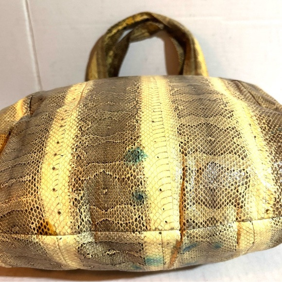 Beirn neutrals snakeskin shoulder handbag - Picture 4 of 9